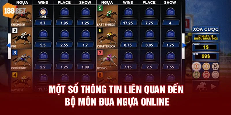 Cá Cược Đua Ngựa 188BET Có Gì Thú Vị? Cách Chơi Ra Sao?