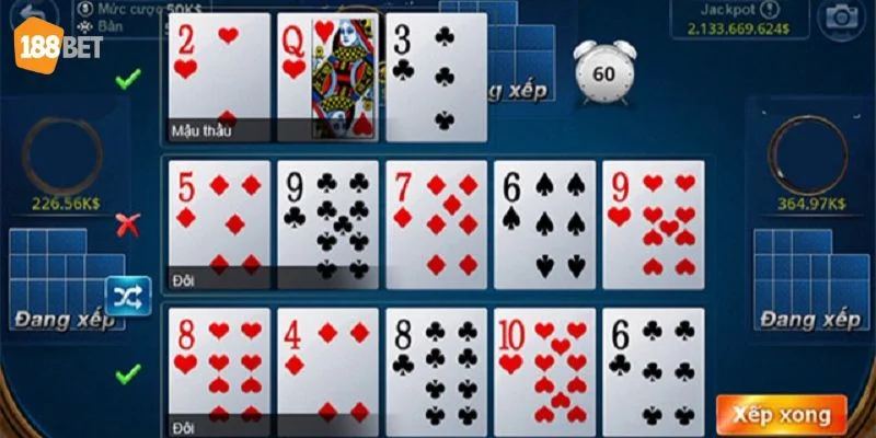 Cách Xếp Bài Mậu Binh 188Bet Giúp Bet Thủ Chơi Tự Tin Mậu binh là bộ môn bài lá rất thú vị, đáng khám phá.
