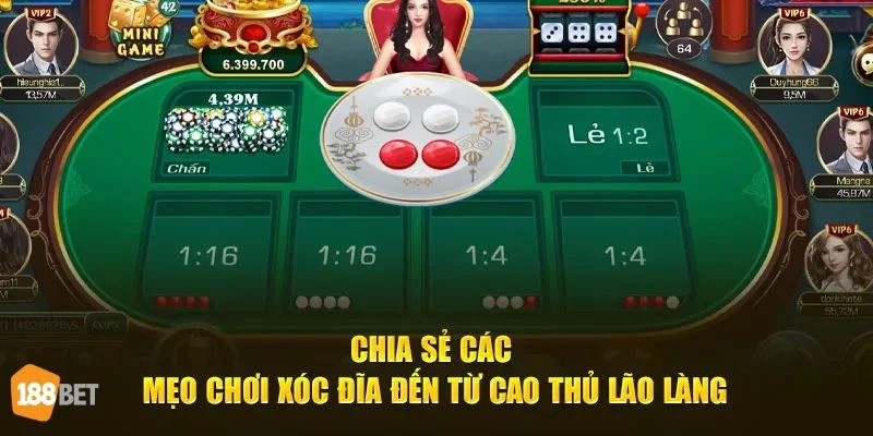 Mẹo Chơi Xóc Đĩa Bắt Cầu Chuẩn Xác Từ Cao Thủ Thâm Niên 188BET