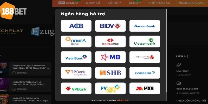 Rút Tiền 188Bet: Hướng Dẫn Chi Tiết Từ A-Z Dành Cho Bet Thủ Tổng hợp các phương thức rút tiền 188BET siêu tốc từ nhà cái.